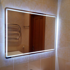 Зеркало в ванную 100 см с LED подсветкой Канны 